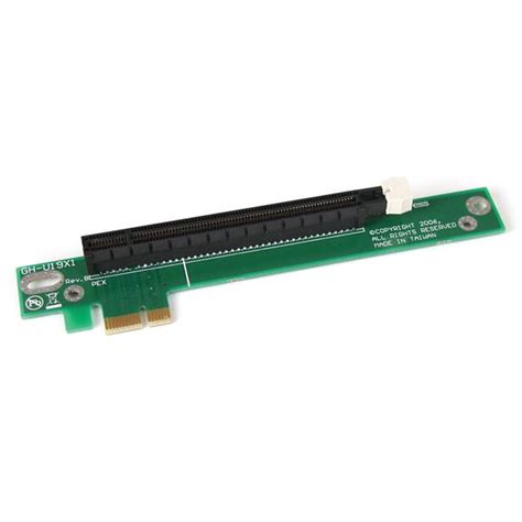 PCI Express X1 to X16 Slot Extension Adapter for 1U .